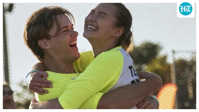 Lola Tung and Christopher Briney in a still from the series The Summer I Turned Pretty.