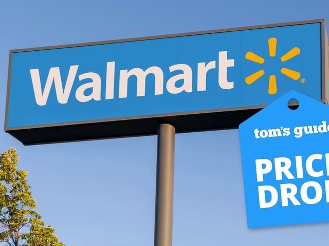 Walmart sign with Tom's Guide Price Drop badge