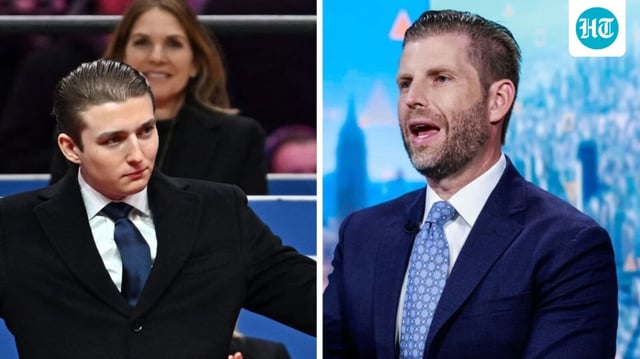 Eric Trump reveals major complain he has about ‘vicious as hell’ Barron Trump (Photo by ANGELA WEISS / AFP, Photographer: Kena Betancur/Bloomberg)