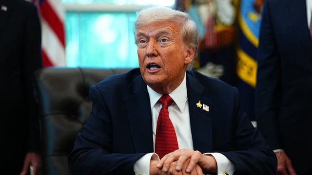 Der US-Präsident wirft Gaza-Greta vor, sich nicht im Griff zu haben.