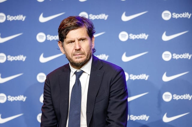 Mateu Alemany, en su etapa de director deportivo del Barça.