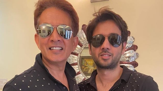 Jawed Habib with his son Anosh Habib | Image: Facebook