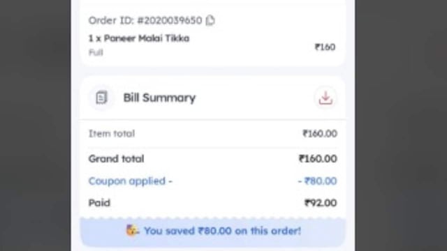 The post went viral on the platform, with hundreds reminiscing about the days when food delivery apps competed for customers through heavy discounts and cashback offers.