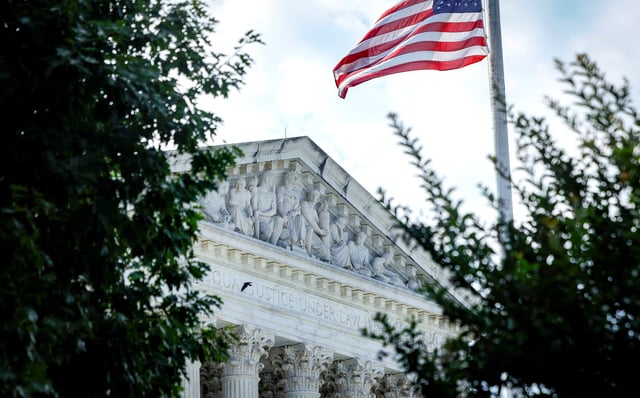 A view of the U.S. Supreme Court building in Washington, U.S., June 17, 2024. REUTERS/Evelyn Hockstein