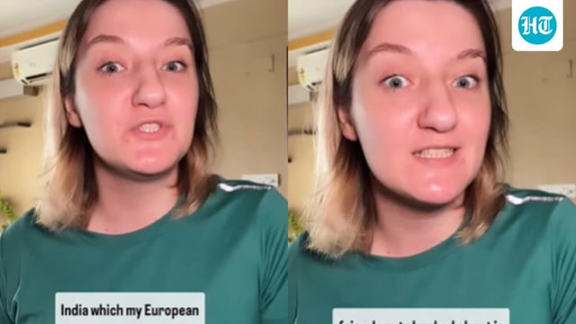 A Ukrainian woman living in India said she loved how groceries, medicines and essentials arrived in just minutes, unlike in Europe.