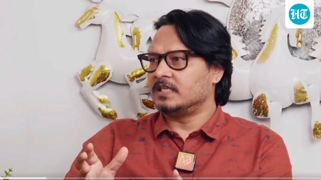 Ajeet Bharti in a video clip going viral from his YouTube channel.