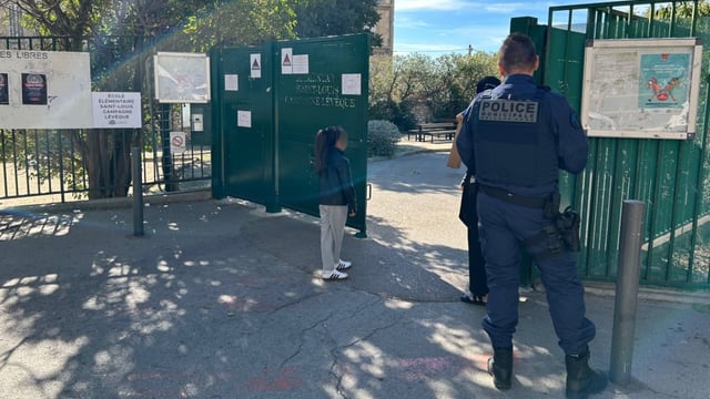 Une violente agression a eu lieu à l'école maternelle et primaire Saint-Louis Lévêque à Marseille ,(15e)
