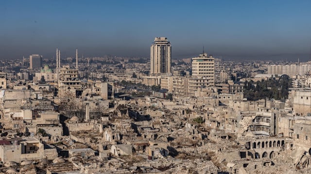 Archiv: Stadtansicht von Aleppo