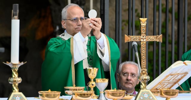 Pope Leo XIV was elected by cardinals in May to succeed the late Pope Francis. EPA 
