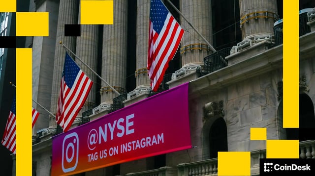 New York Stock Exchange building  (David Vives/Unsplash/Modified by CoinDesk)