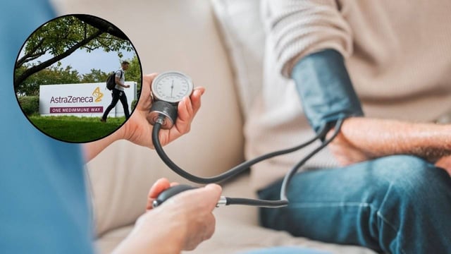 AstraZeneca drug baxdrostat cuts blood pressure in key late-stage trial | Image: X