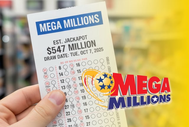 El Mega Millions sorteó $547 millones este martes 7 de octubre. Mira los números ganadores oficiales aquí para verificar tu boleto y ver si te llevaste el jackpot. | Crédito: Imagen referencial generada con Gemini AI / Composición Mag