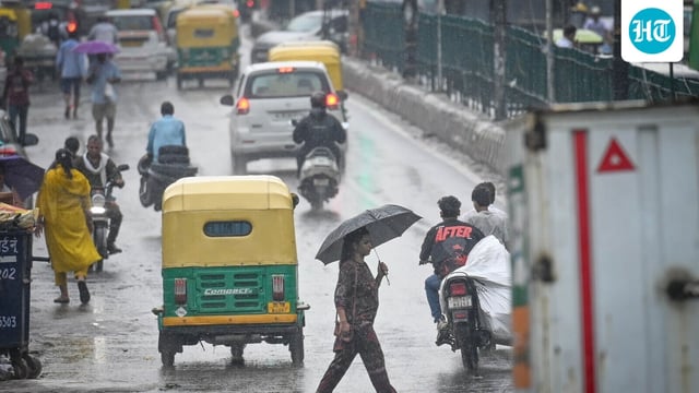 Delhi also witnessed light rain on Tuesday morning.