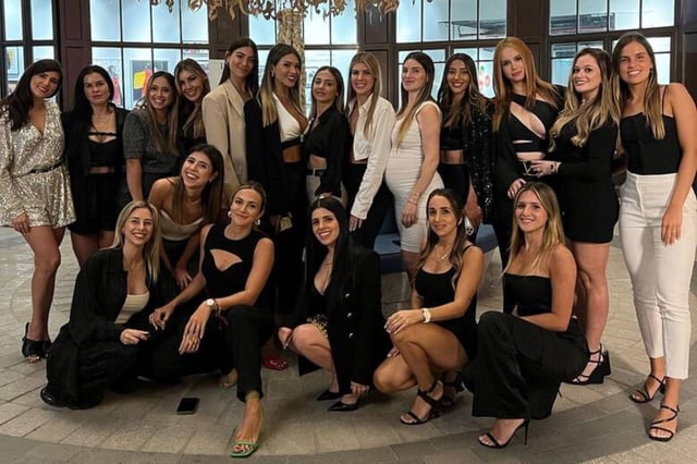 Valentina Cervantes reveló intimidades del grupo de WhatsApp que comparte con las novias y esposas de los jugadores de la selección argentina (Foto: Instagram @linda.raff)