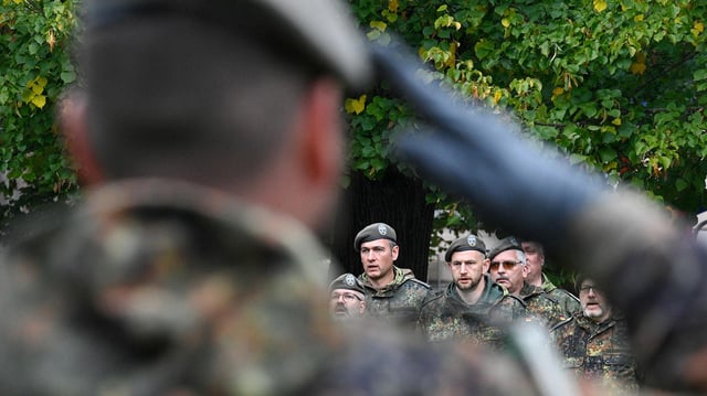 Soldaten und Soldatinnen der Bundeswehr