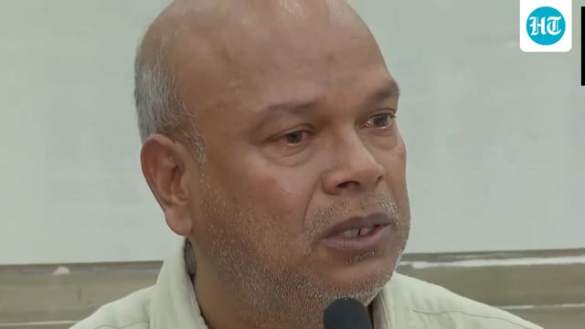 Bihar Congress President Rajesh Ram broke down while speaking about the attempted attack on CJI BR Gavai.