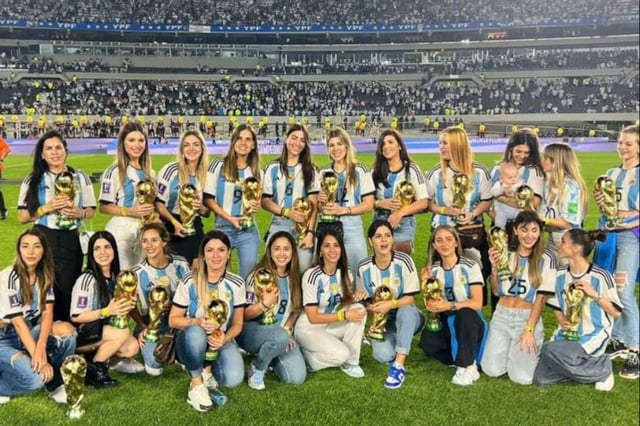Mujeres de la selección argentina. (Web)