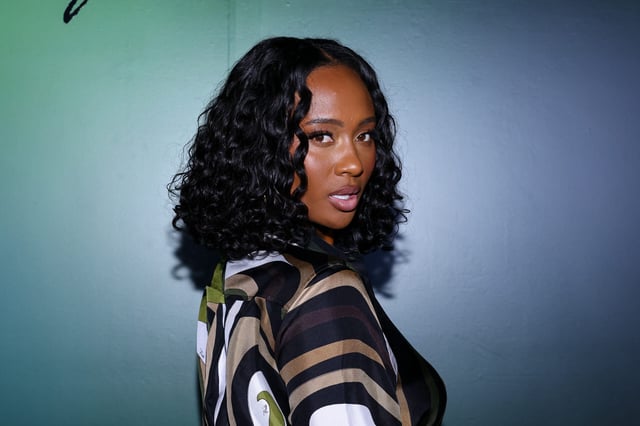 Kayla Nicole at the NYLON Nights: Fashion Edition Celebration during New York Fashion Week held at the Classic Car Club on September 12, 2025 in New York, New York. (Photo by Stephanie Augello/Variety via Getty Images)