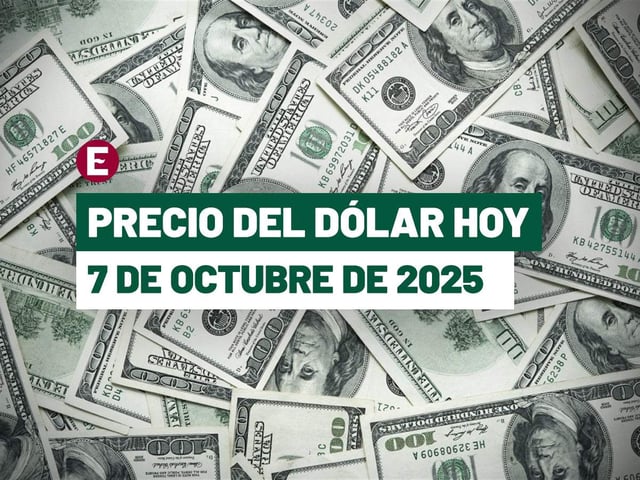 Conoce el tipo de cambio en bancos hoy 7 de octubre.
