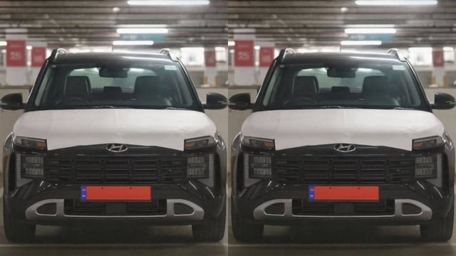 Upcoming Hyundai Venue Facelift Spotted | Image: Team BHP