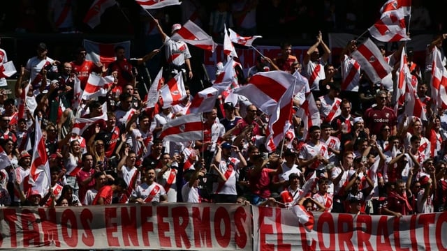 La hinchada de River fue sancionada por la FIFA