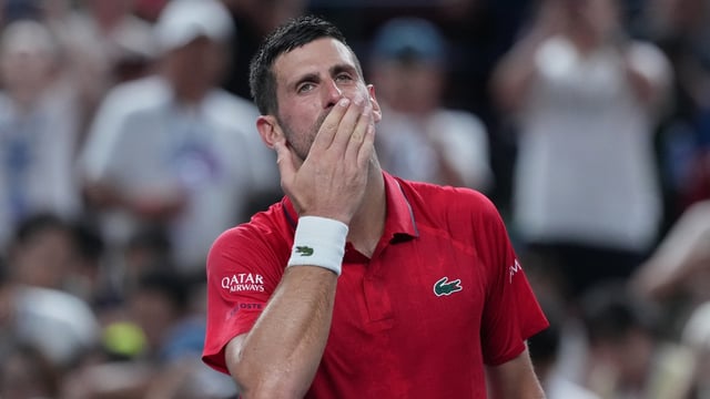 Novak Djokovic 2025 Shanghai AP