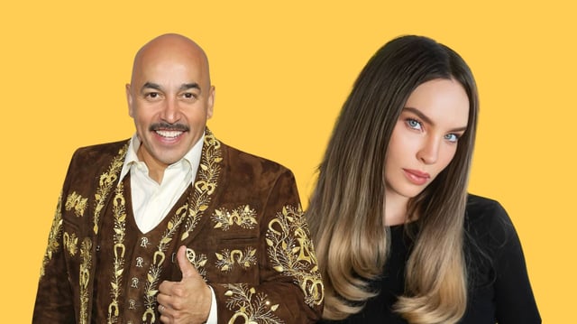 Lupillo Rivera reacciona con sarcasmo a Belinda luego de que lo llamara “irrelevante”.