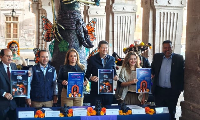 Ofrecerá Morelia más de 50 actividades para celebrar Noche de Muertos