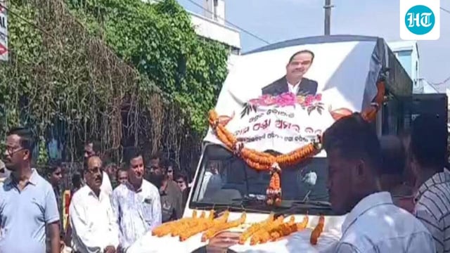 Police said the BJP leader was shot at around 10 pm on Monday (X/ani_digital)