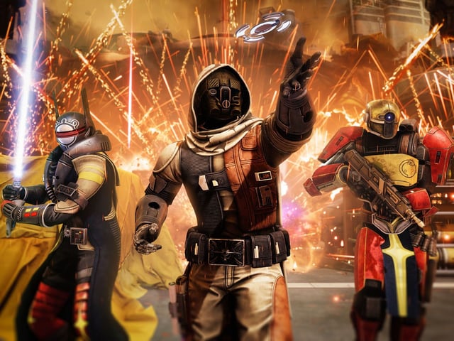 Images from Destiny 2's renegades expansion