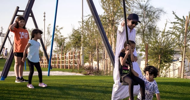 Abu Dhabi is seeking to nurture the next generation and boost the family unit. Victor Besa / The National