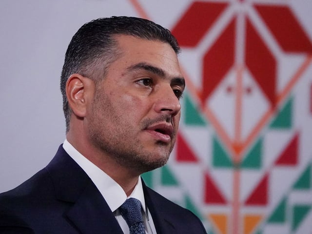 Omar García Harfuch en la mañanera