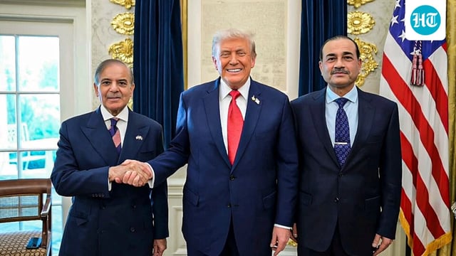 Pakistan Prime Minister Shehbaz Sharif and Field Marshal Asim Munir met with US President Donald Trump at the White House last month.