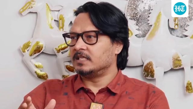 Ajeet Bharti in a video clip going viral from his YouTube channel.
