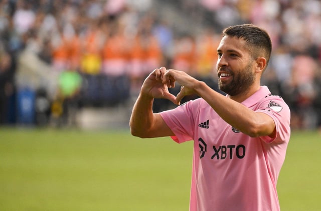 Jordi Alba sigue siendo una de las piezas clave de Inter Miami
