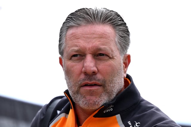 Formula One F1 - British Grand Prix - Silverstone Circuit, Silverstone, Britain - July 4, 2025 McLaren chief executive Zak Brown ahead of practice REUTERS/Jaimi Joy/File Photo
