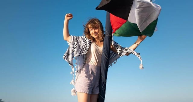Greta Thunberg fue deportada desde Israel luego de participar en la Global Sumud Flotilla. Foto: Facebook Greta Thunberg