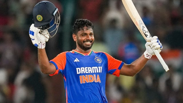 Sanju Samson scored three centuries as opener (PTI Photo)