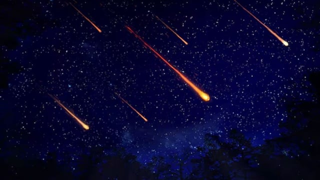 Este mes de octubre se podrá apreciar una lluvia de meteoros en el cielo