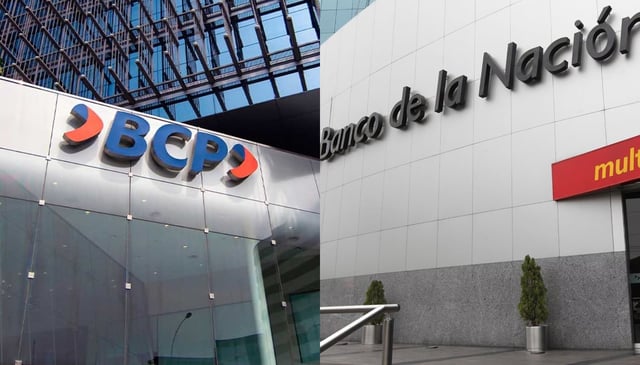 ¿Los bancos abrirán este miércoles 8 octubre? Revisa los horarios del BCP, BBVA, Interbank y Banco de la Nación en el feriado. (Foto: composición GEC)