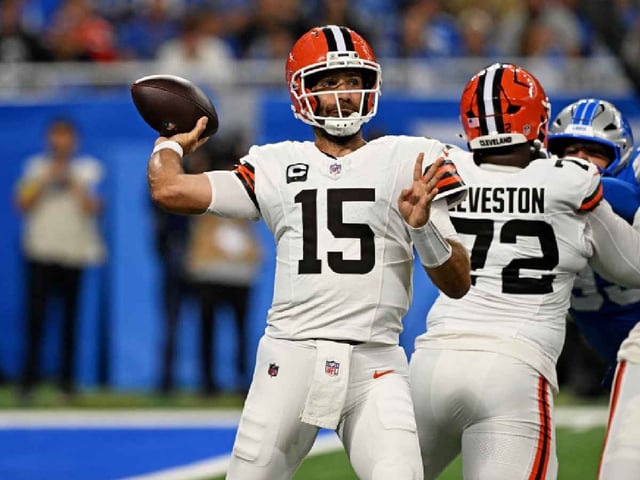 Joe Flacco estará jugando para su sexto equipo. (Reuters)
