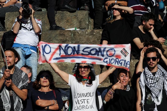 Une manifestation nationale pour Gaza a eu lieu à Rome samedi dernier.