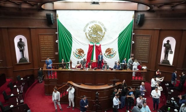 Aprueba en lo general Congreso de Michoacán nueva ley de FGE