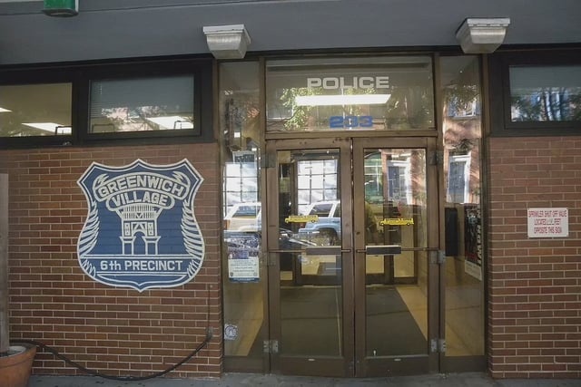 NYPD's 6th precinct in Greenwich Village