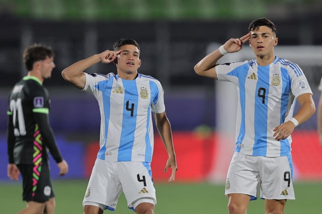 La selección argentina sub 20 se mide ante Nigeria en los octavos de final del Mundial Sub 20