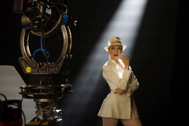 Jennifer Lopez in a scene from “Kiss Of The Spider Woman.”