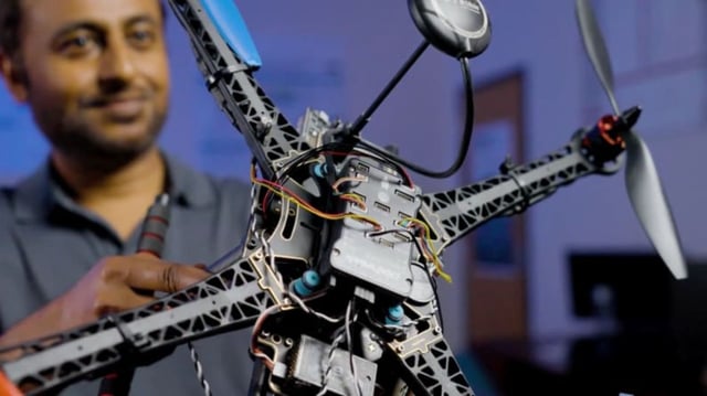 Mohammad Ashiqur Rahman (pictured) and his cybersecurity research group at FIU developed SHIELD, a real-time defense system against drone hijacking