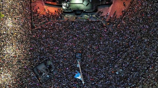 Miles de personas disfrutaron del tricentenario de Rosario, con show de Baglietto y Nicki Nicole