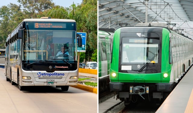 Nuevos horarios del Metropolitano, Línea 1 y corredores por el feriado del 8 de octubre
