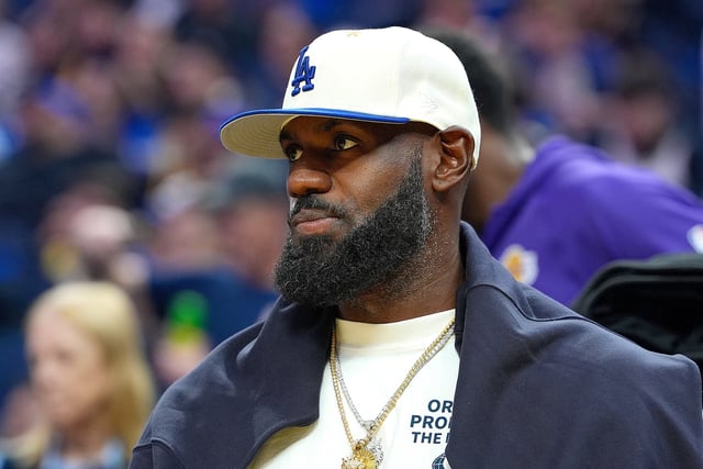 LeBron James of the Los Angeles Lakers. (Photo by Thearon W. Henderson/Getty Images)